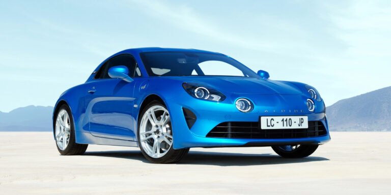 Alpine A110 coupé range updated