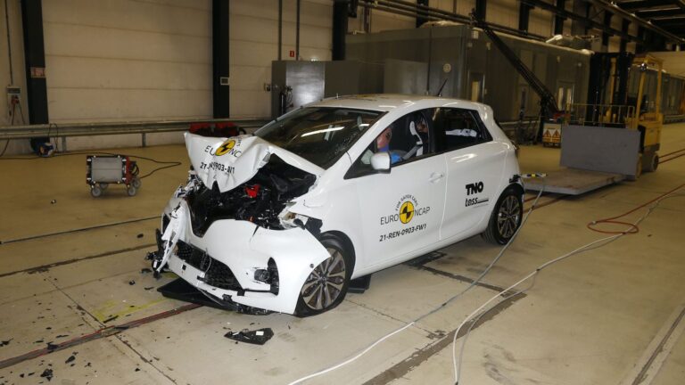 Renault Zoe slated for poor safety score