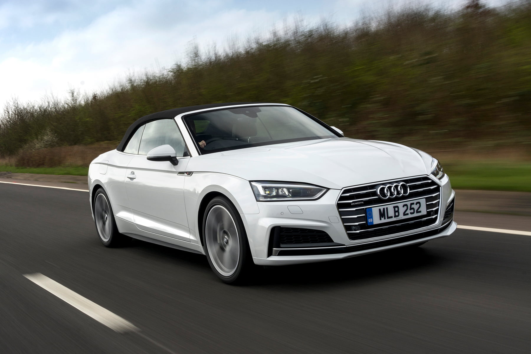 Audi A5 Cabriolet (2016-2020) front view | Expert Rating
