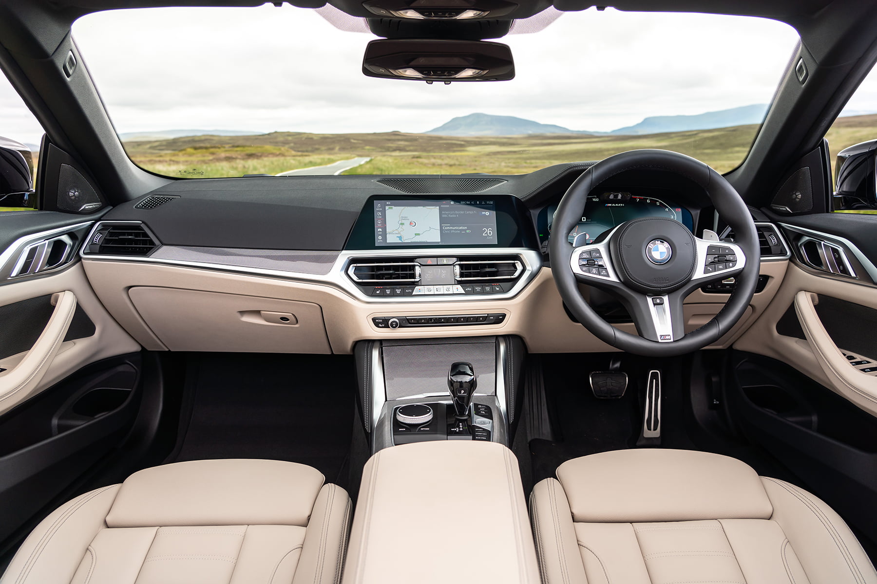 BMW 4 Series Convertible interior view | Expert Rating