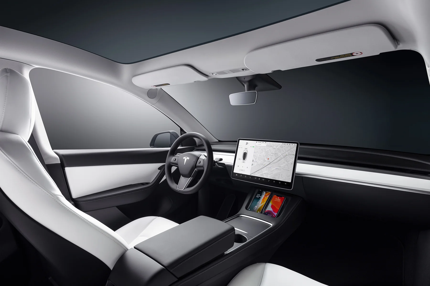 Tesla Model Y interior view | Expert Rating