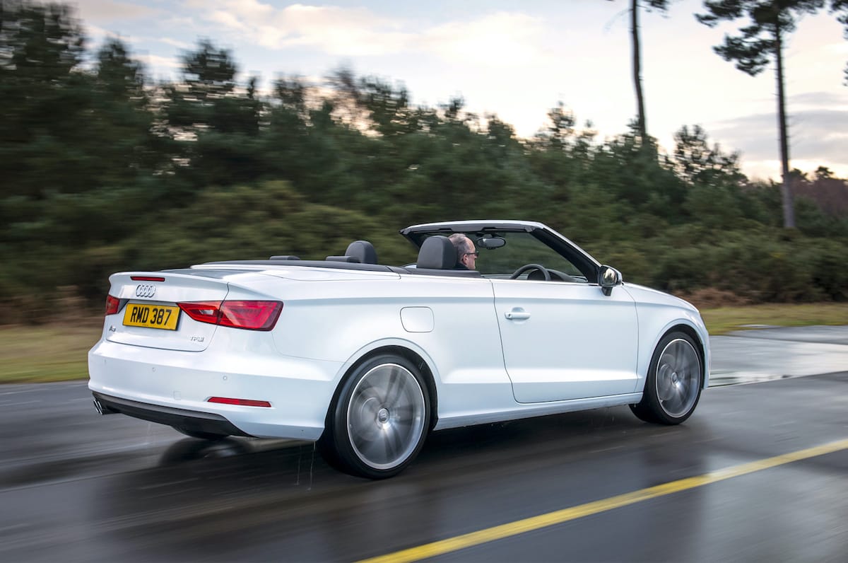 Audi A3 Cabriolet (2014 – 2016) | rear view | The Car Expert