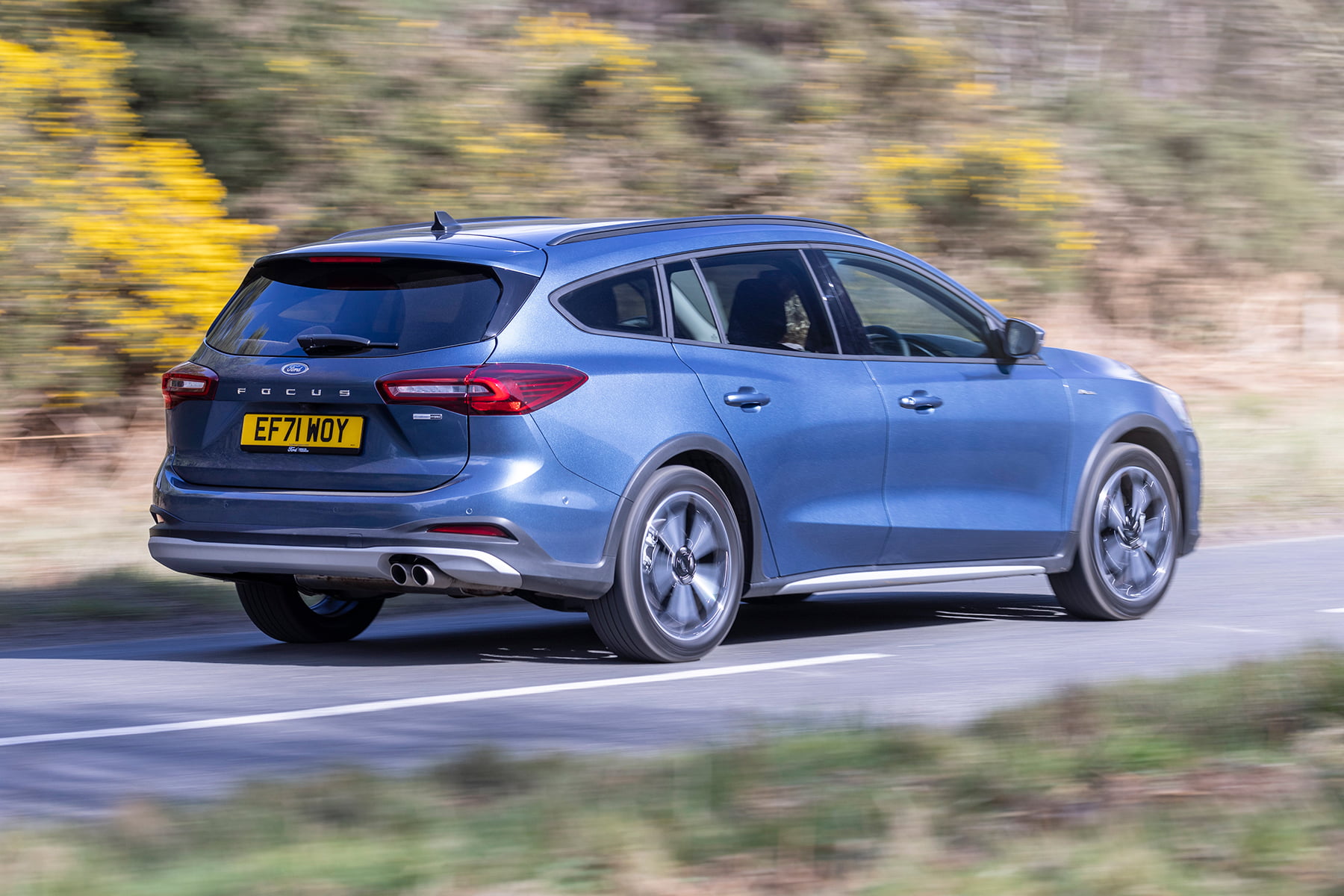 Ford Focus estate rear view (2022 - present) | Expert Rating