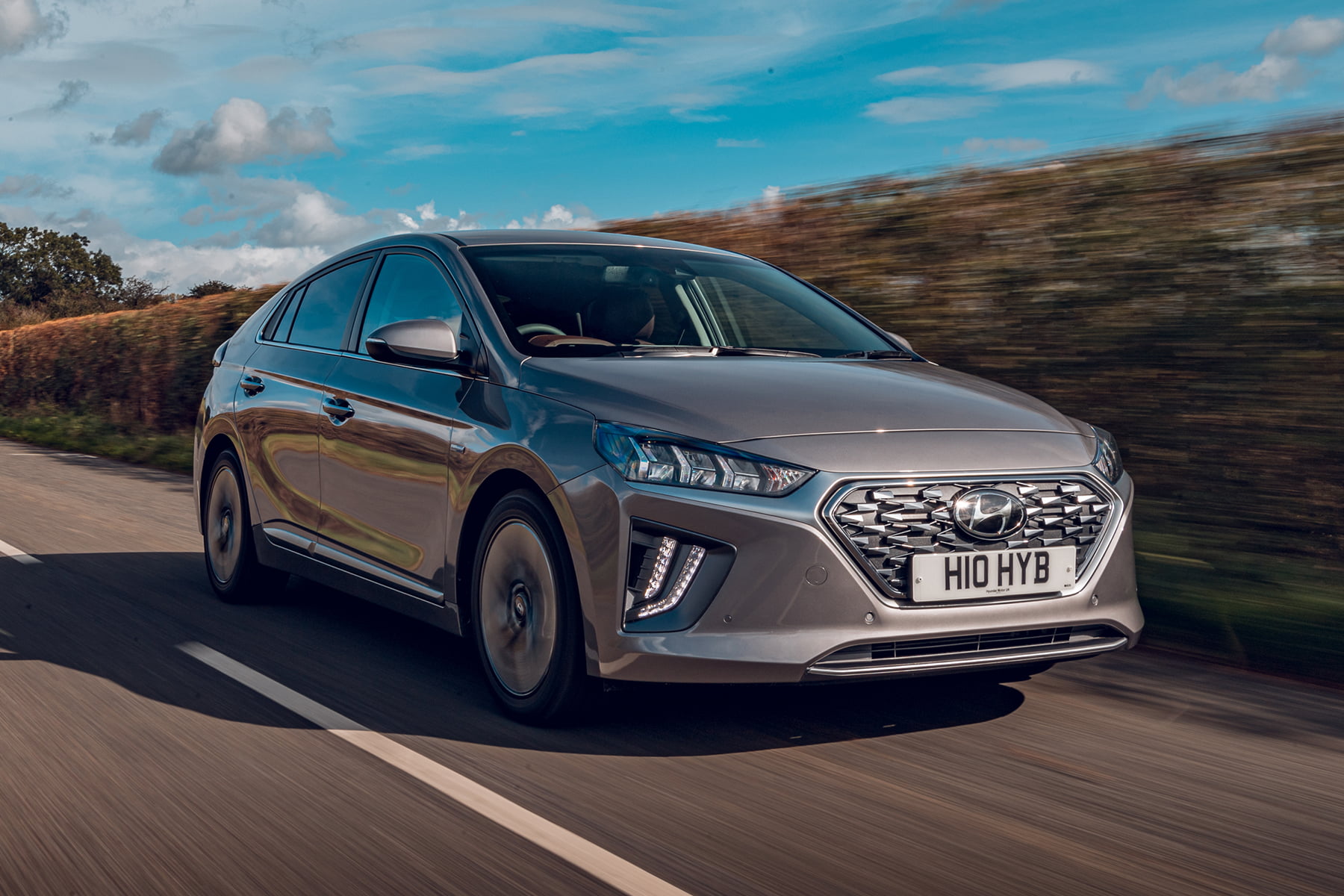 Hyundai Ioniq front view | Expert Rating