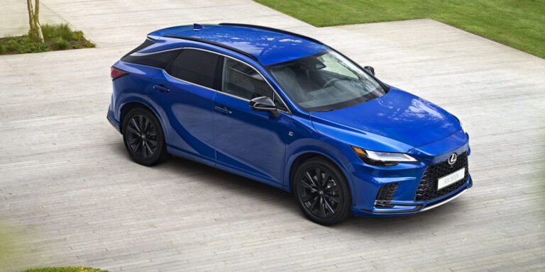 Lexus builds new RX from the ground up