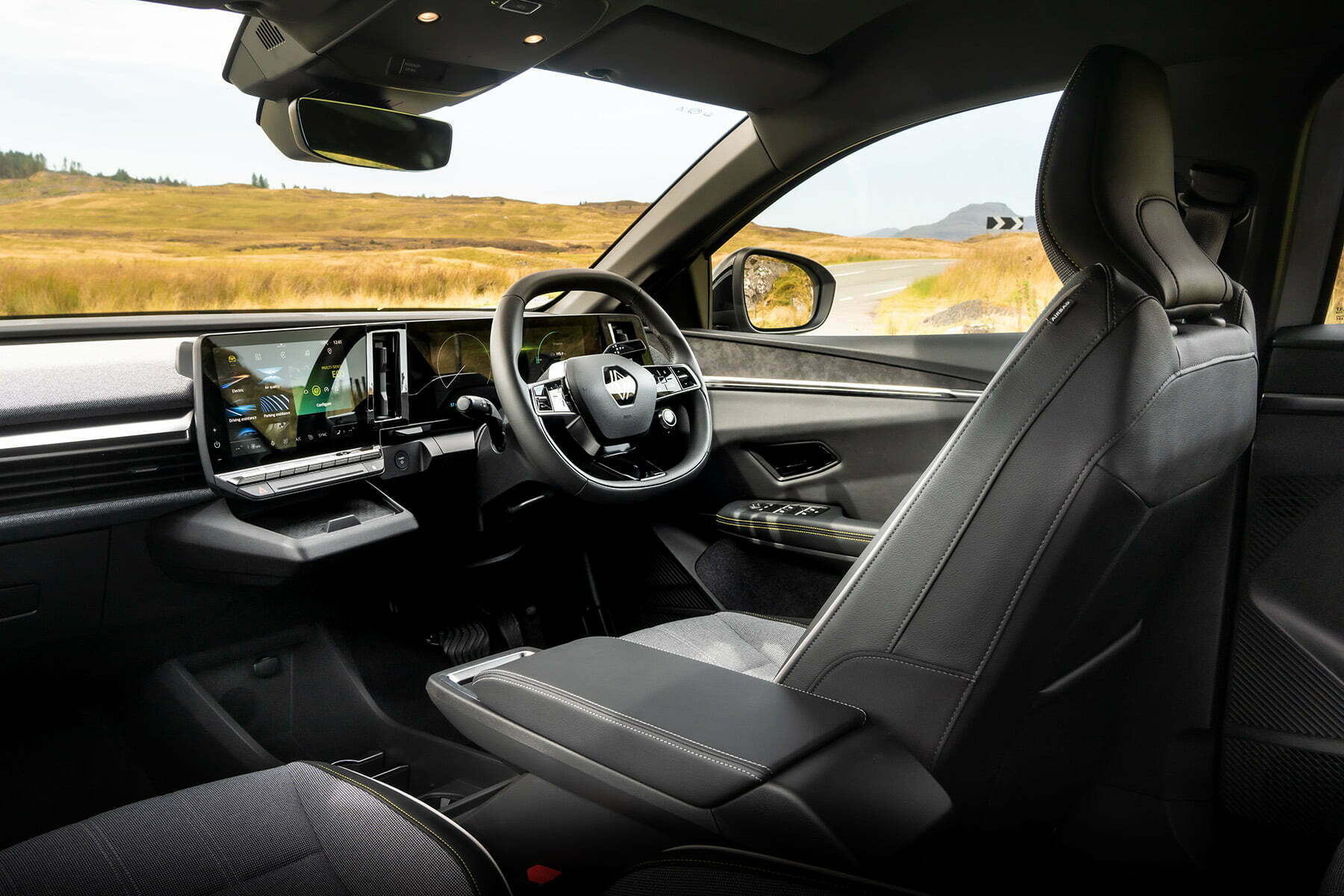 Renault Megane E-Tech interior view | Expert Rating