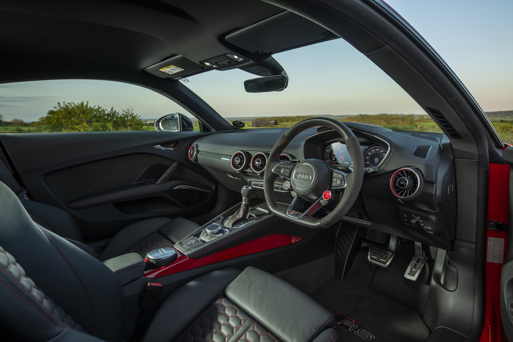 Audi TT RS interior view | Expert Rating