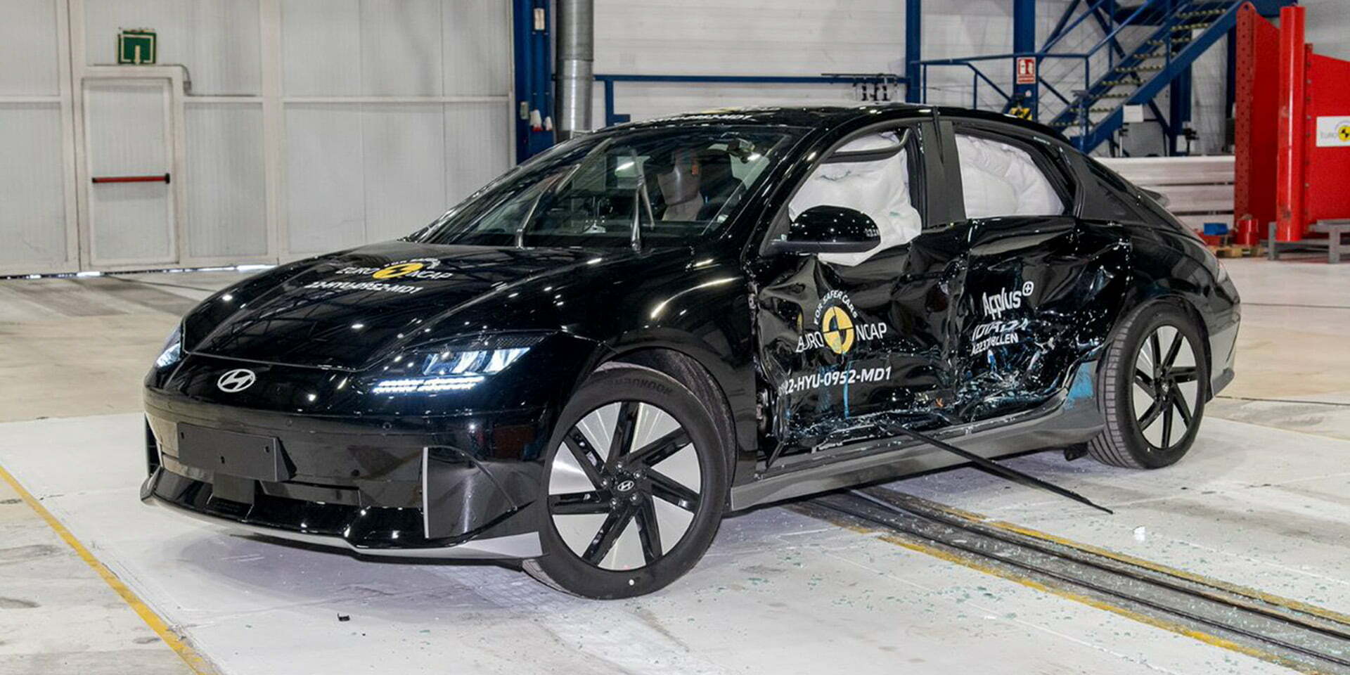 Hyundai Ioniq 6 Euro NCAP crash test
