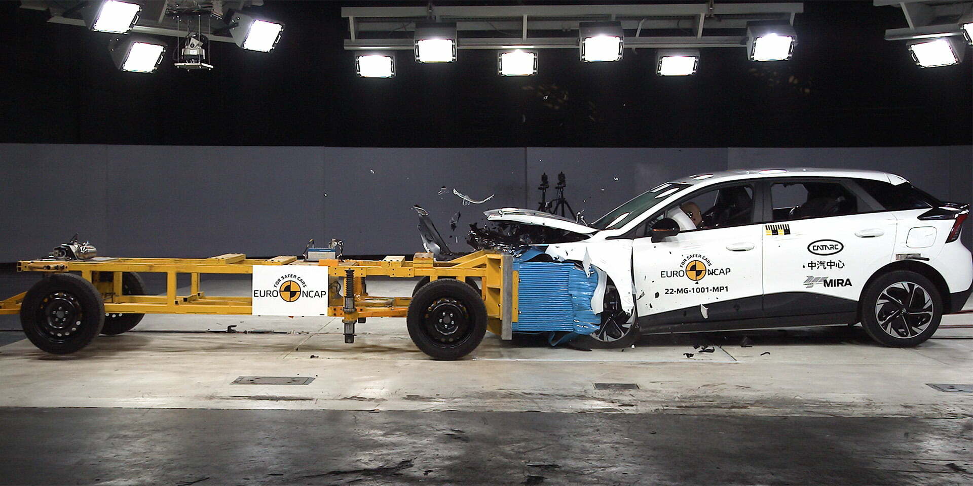 MG 4 Euro NCAP crash test