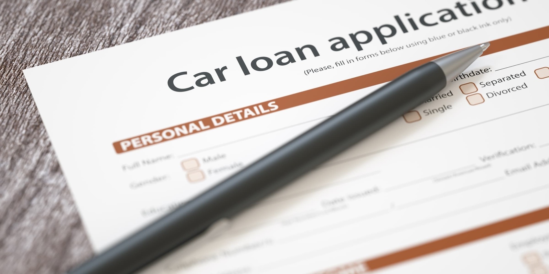 What documents do I need for a car finance application?