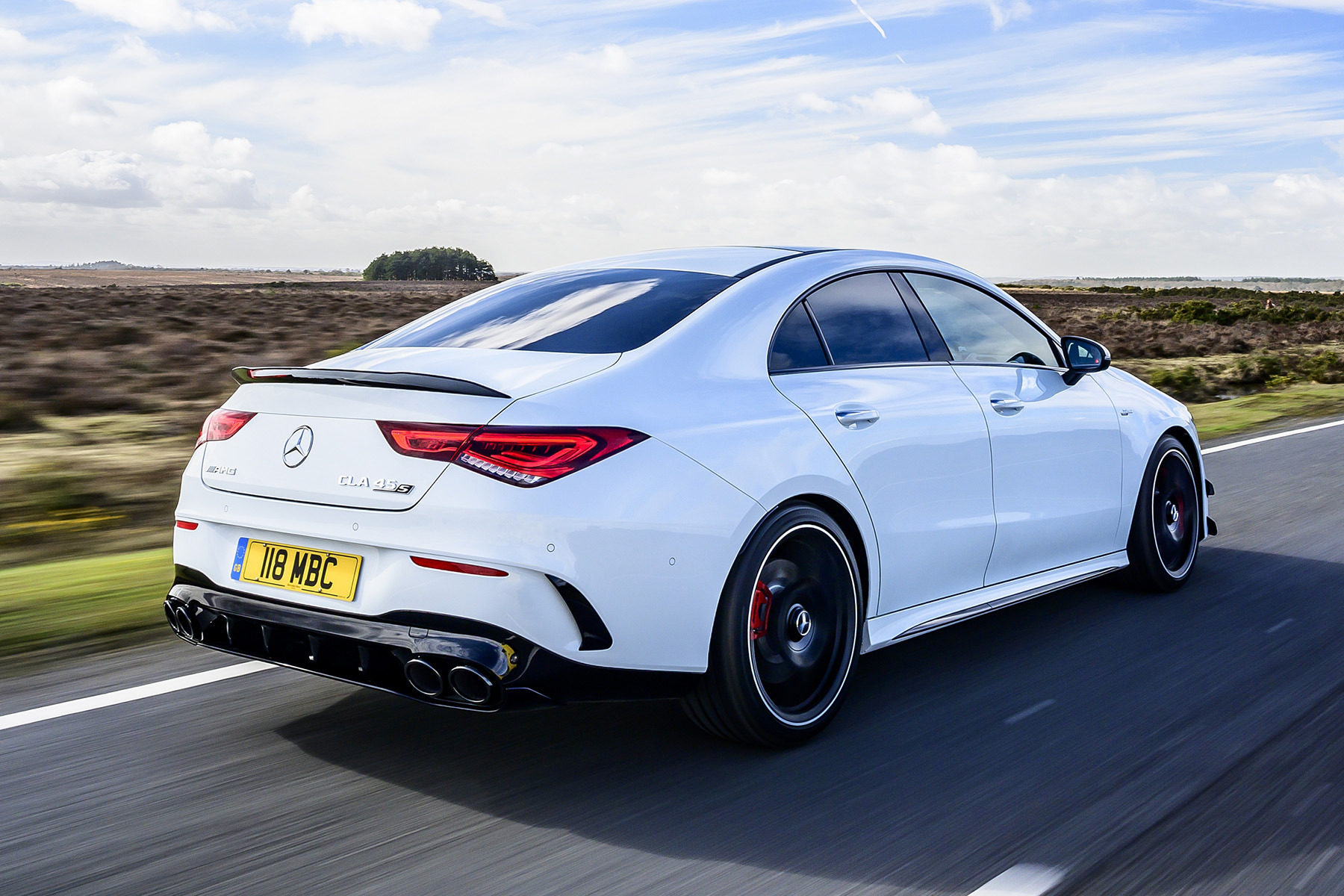 Mercedes-AMG CLA 45 rear view | Expert Rating