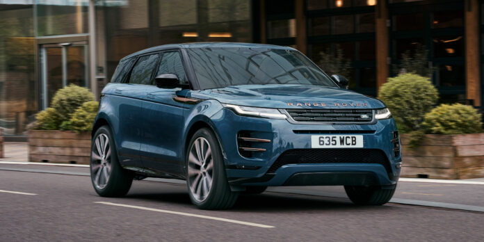 Range Rover Evoque refresh now available