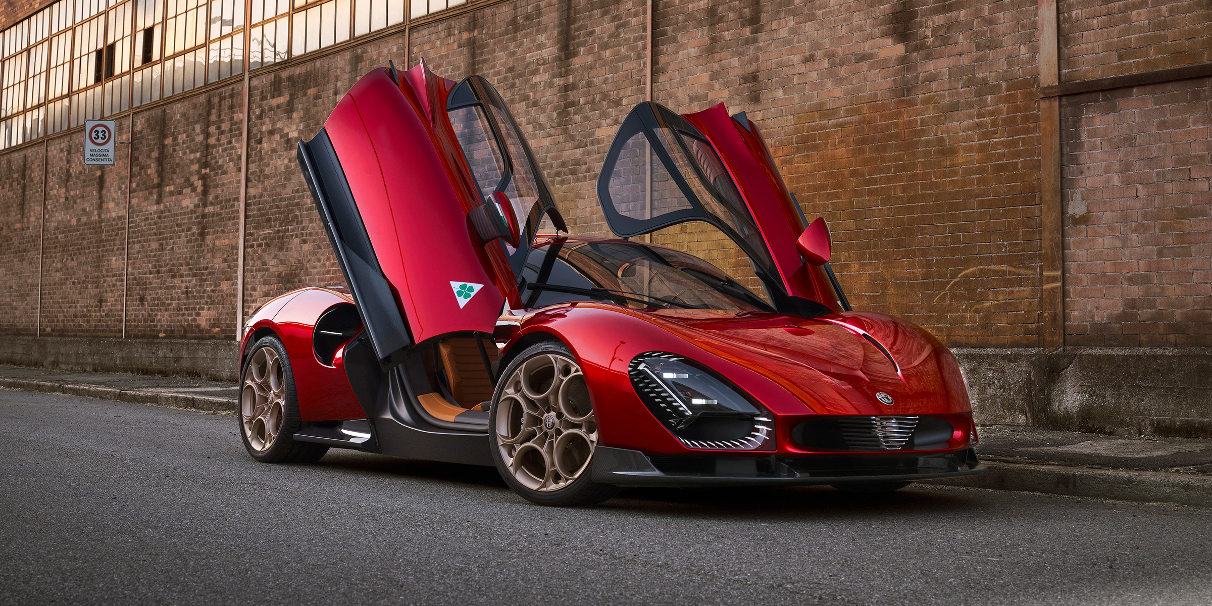 Limited-run Alfa Romeo 33 Stradale supercar unveiled
