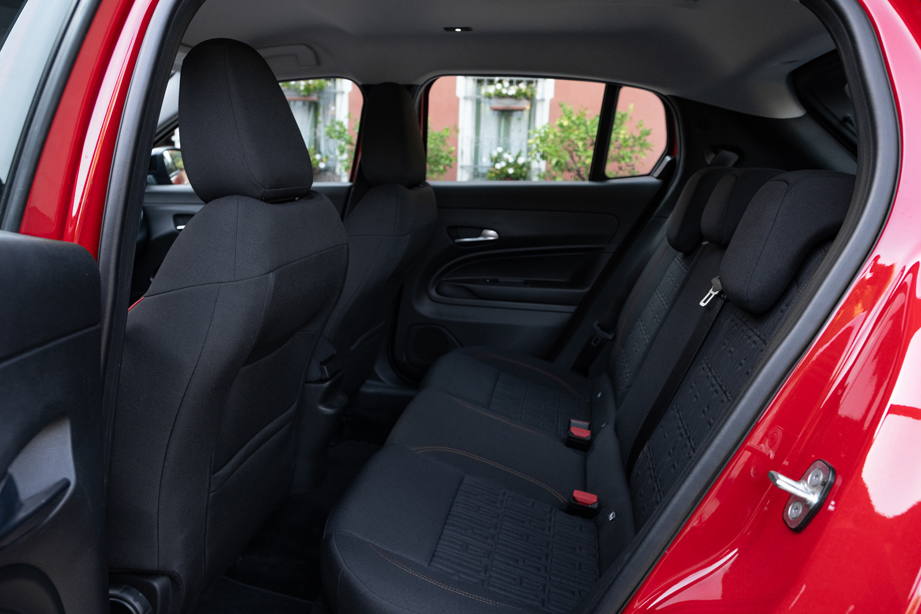 Fiat 600e rear interior view | Expert Rating
