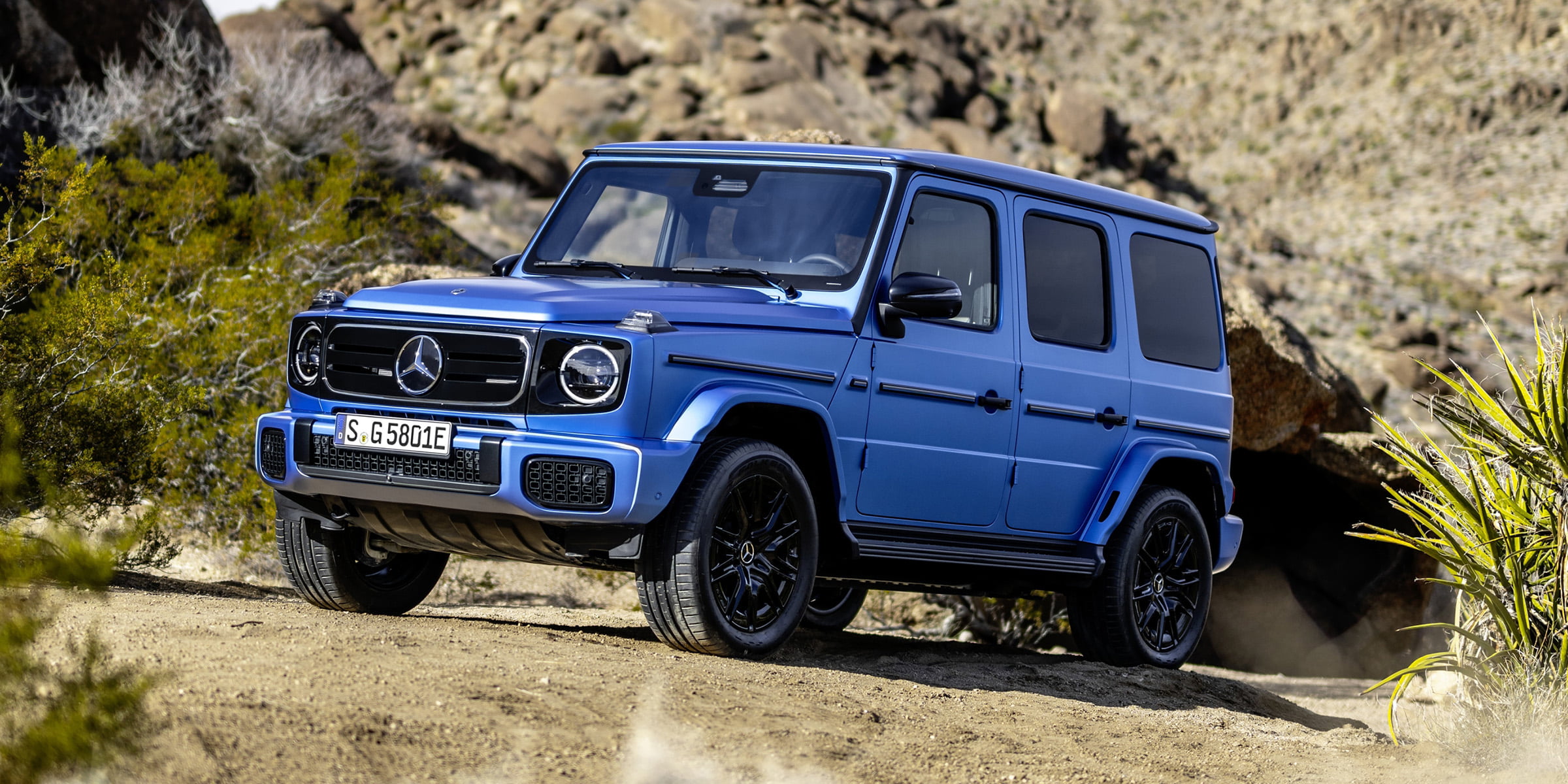 New electric Mercedes-Benz G-Class unveiled