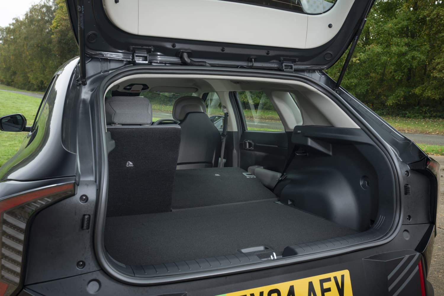 Kia EV4 hatchback - boot space