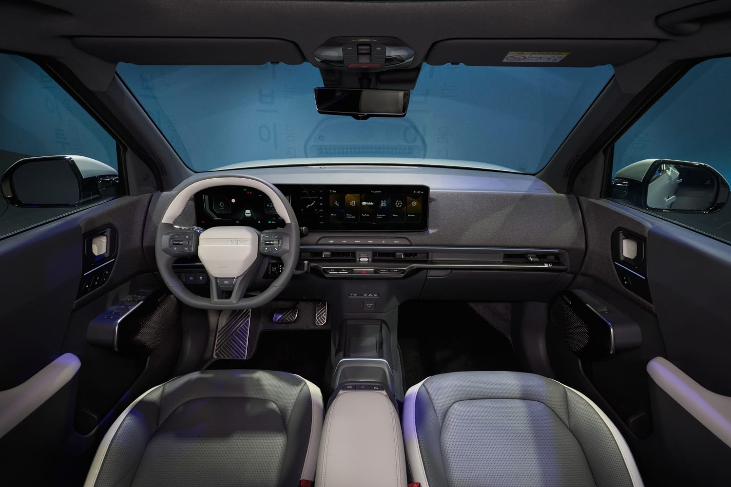 Kia EV2 GT-Line (2026 onwards) LHD dashboard