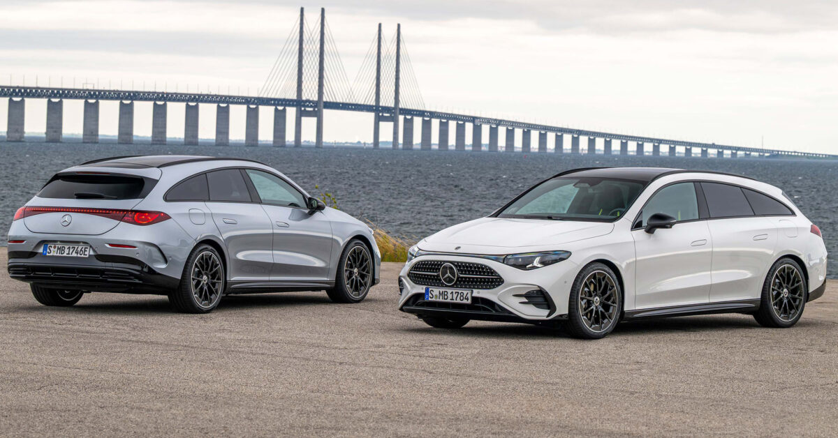 Electric Mercedes Benz CLA Shooting Brake Revealed The Car Expert Electric Mercedes Benz CLA Shooting Brake Revealed The Car Expert