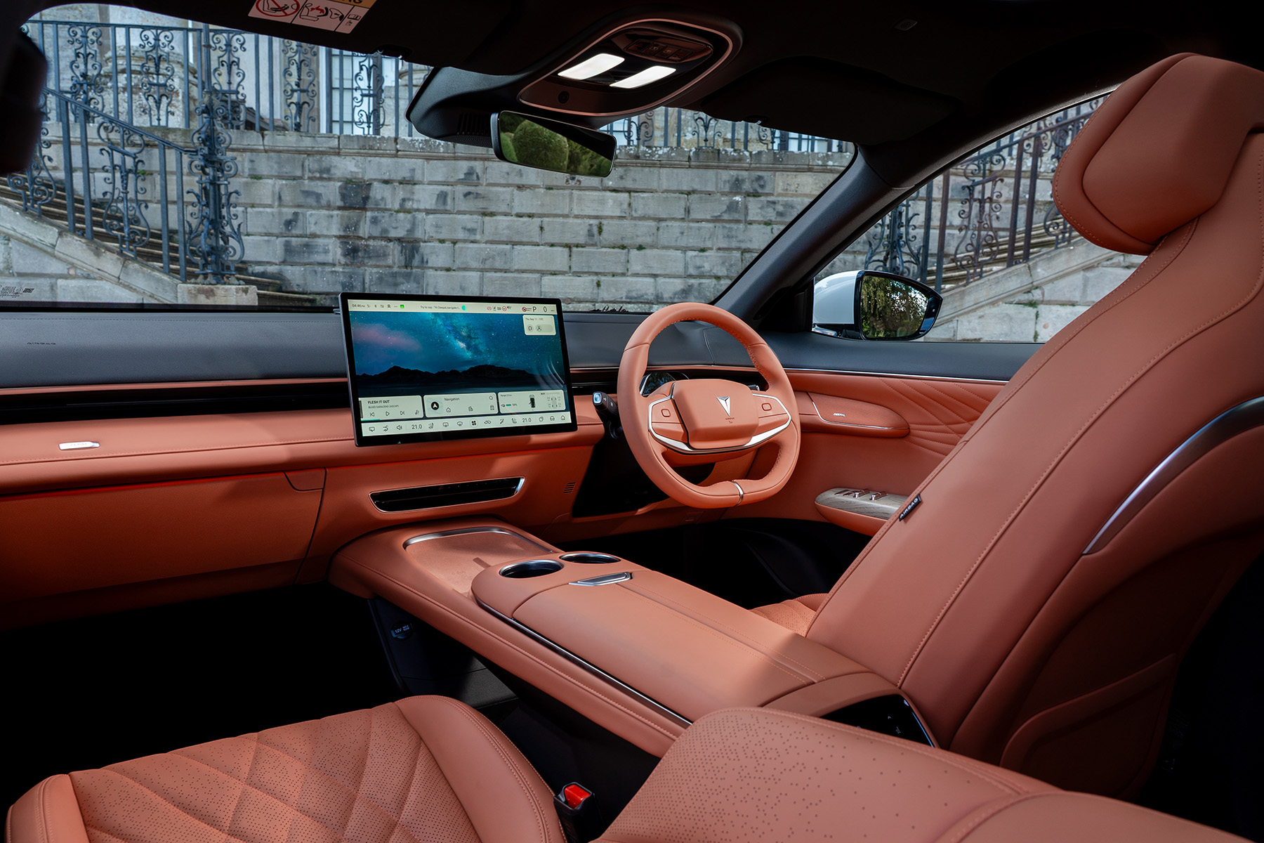 Changan Deepal 07 front interior view | Expert Rating