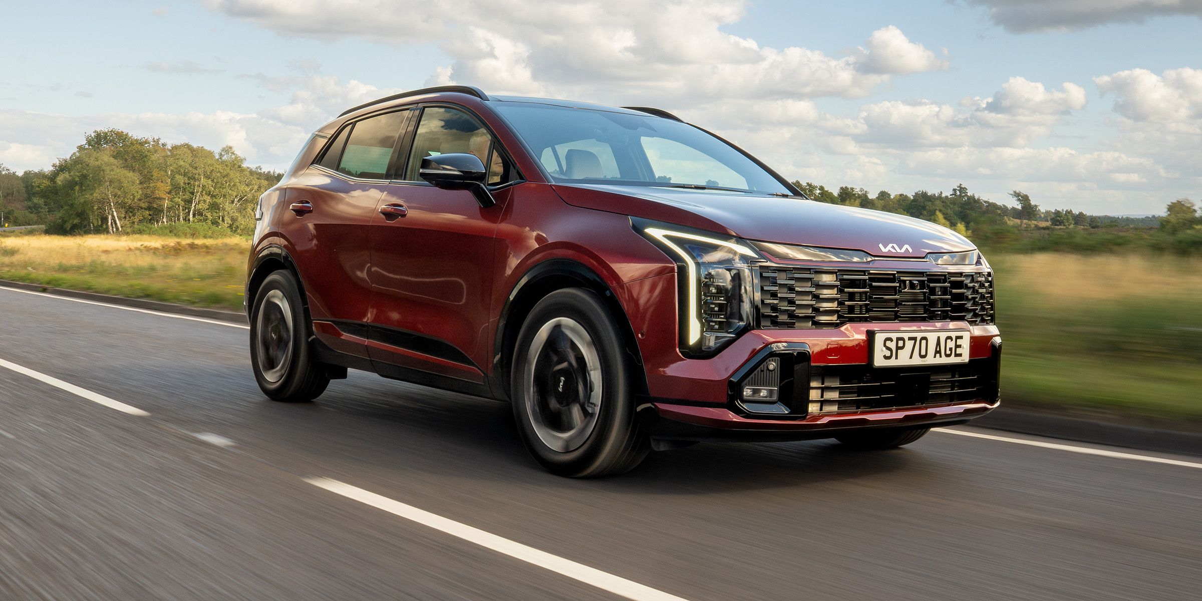 Kia Sportage test drive 2025