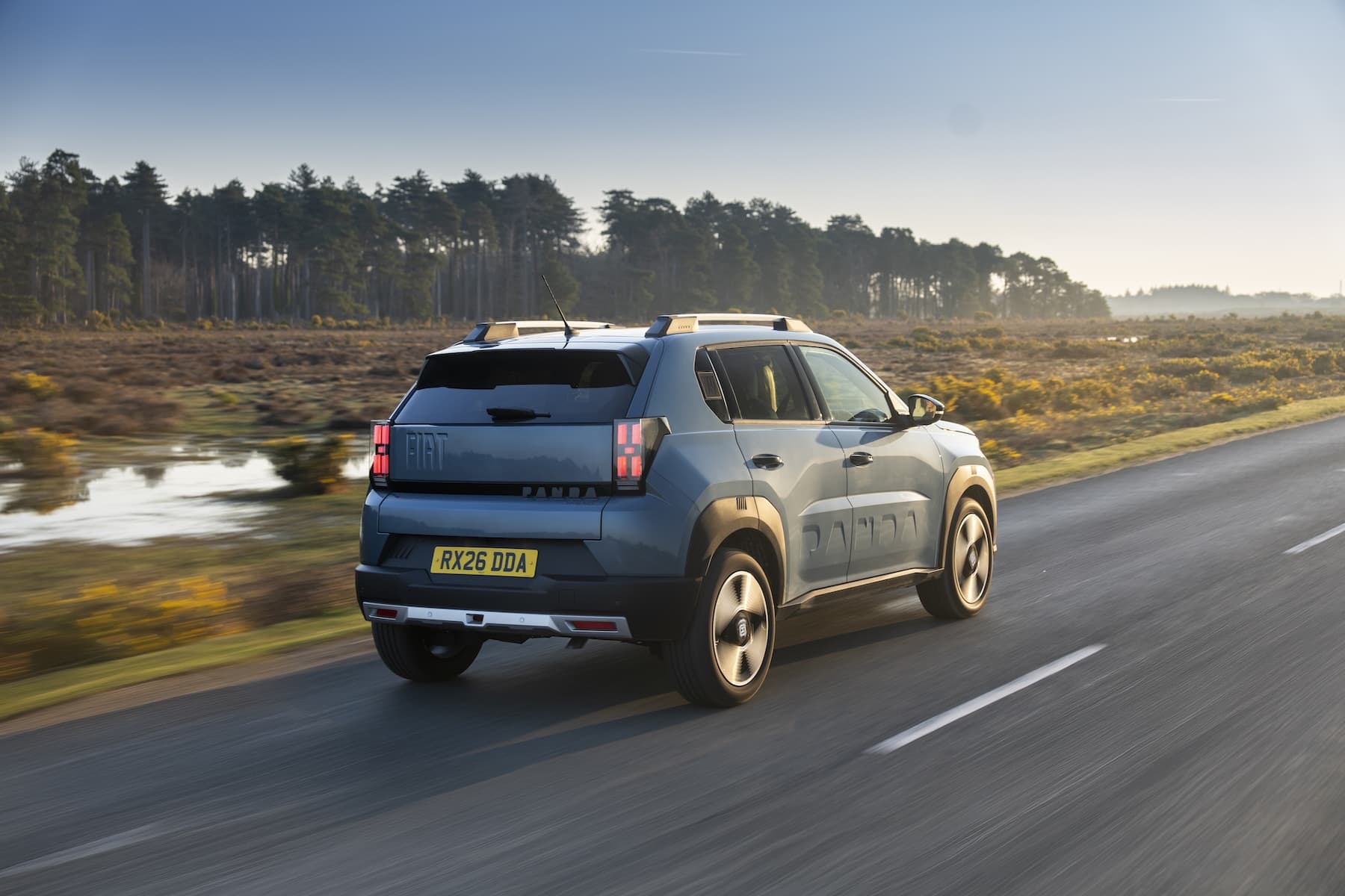 Fiat Grande Panda La Prima (2025 onwards) – rear view