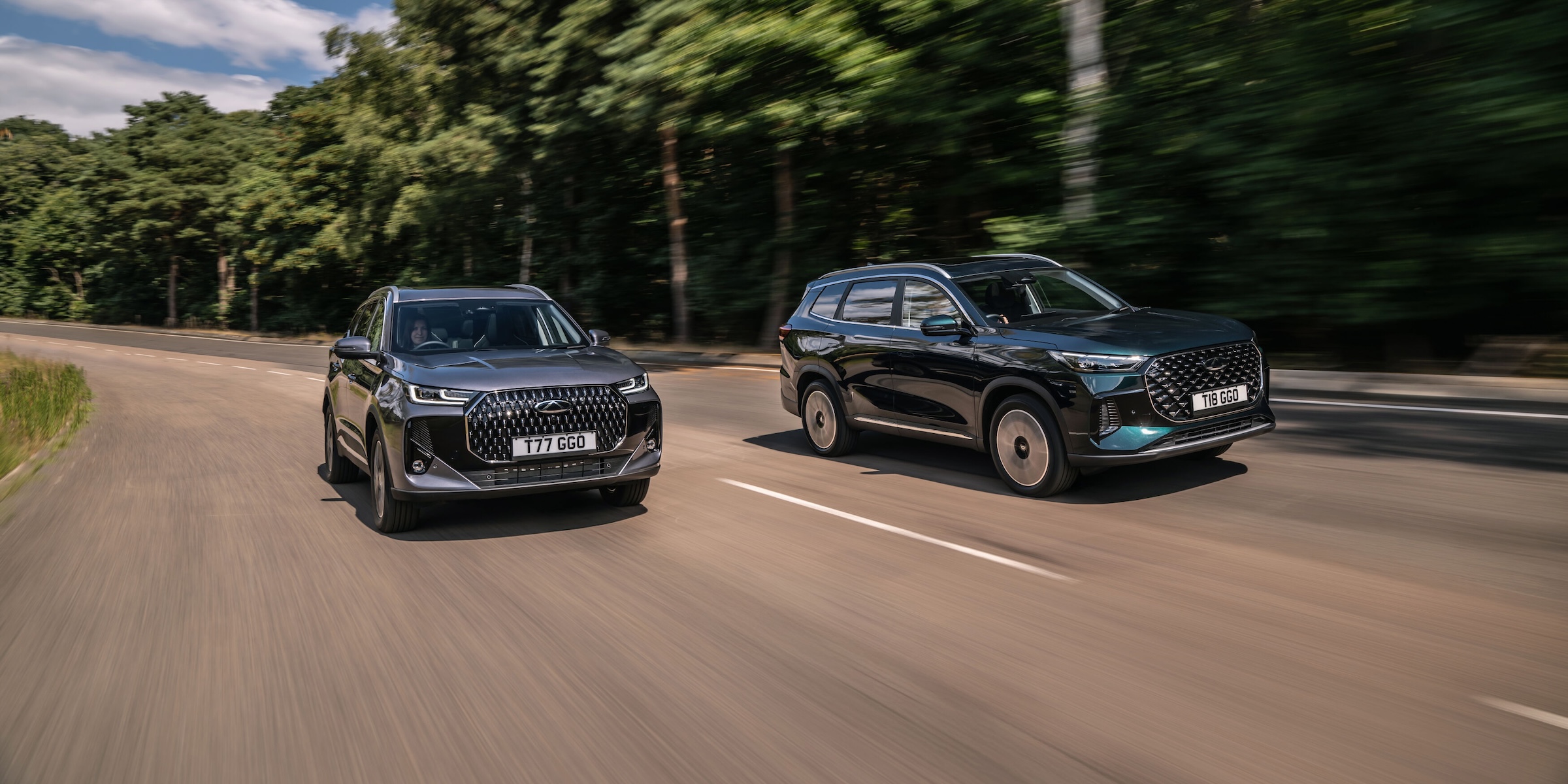 Chery Tiggo 7 and Tiggo 8