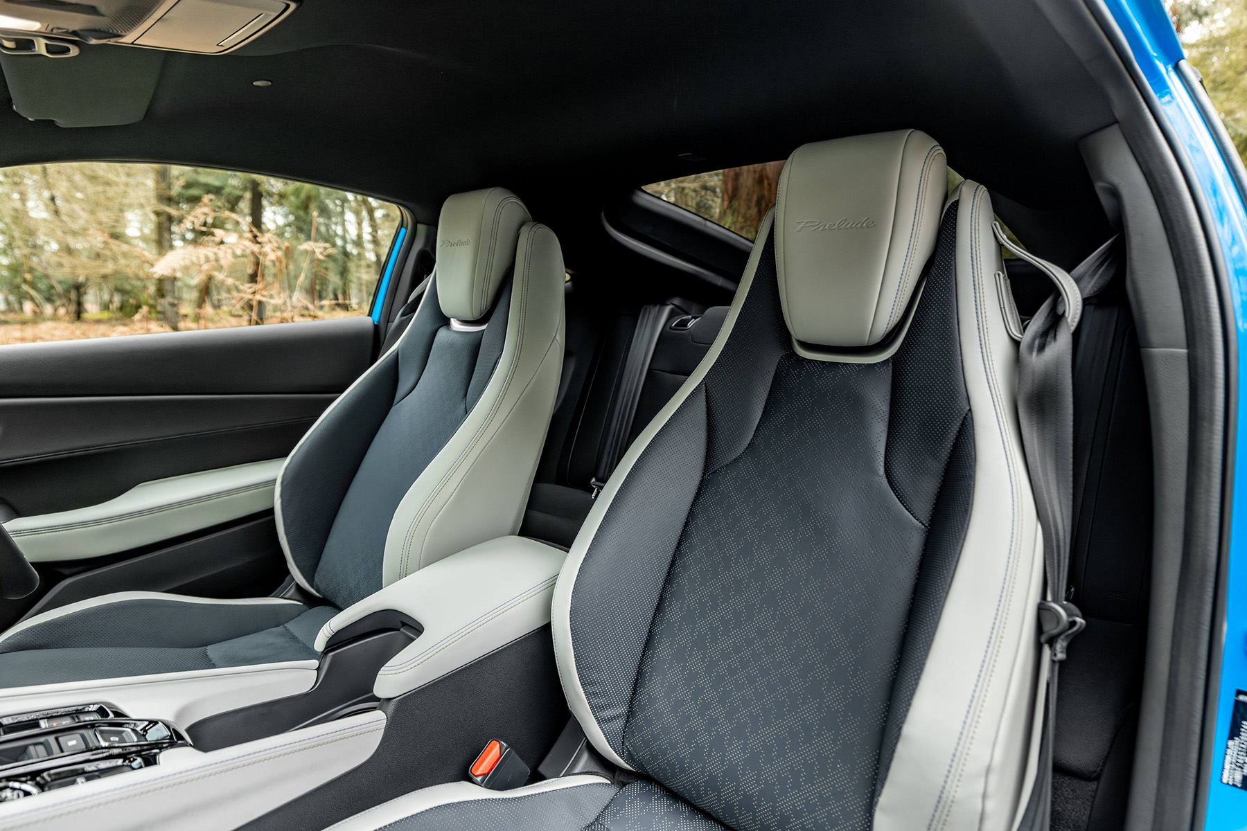 Honda Prelude rear interior view | Expert Rating