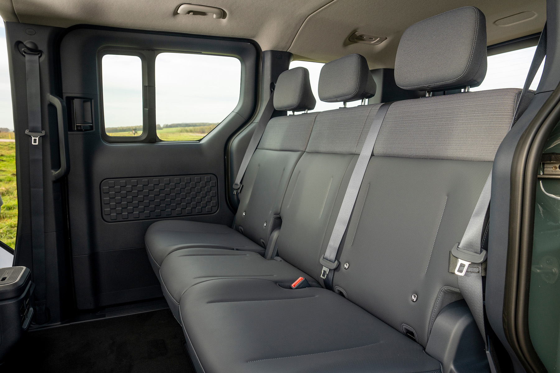 Kia PV5 Passenger rear interior view | Expert Rating