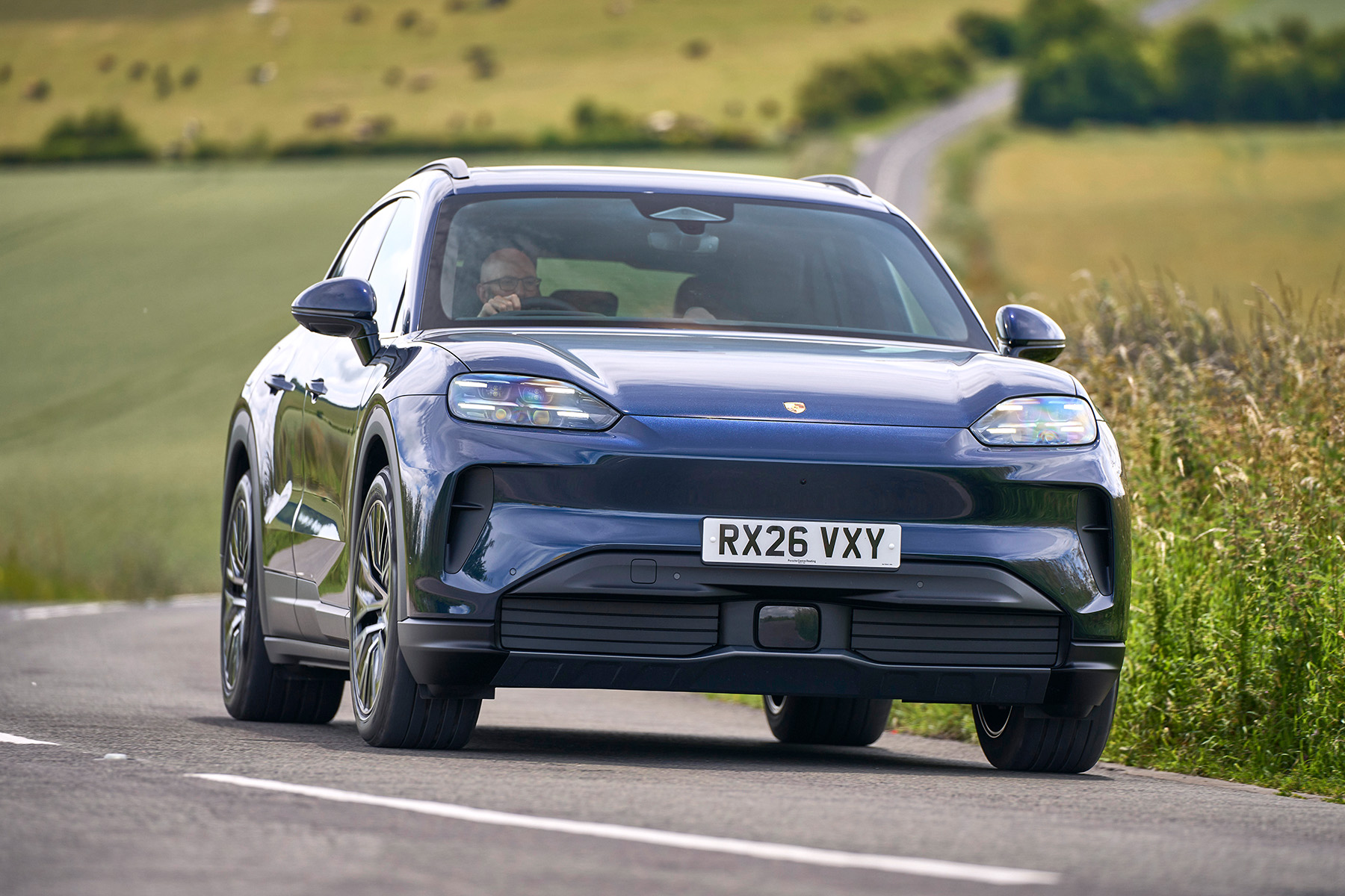 Porsche Cayenne Electric front view | Expert Rating