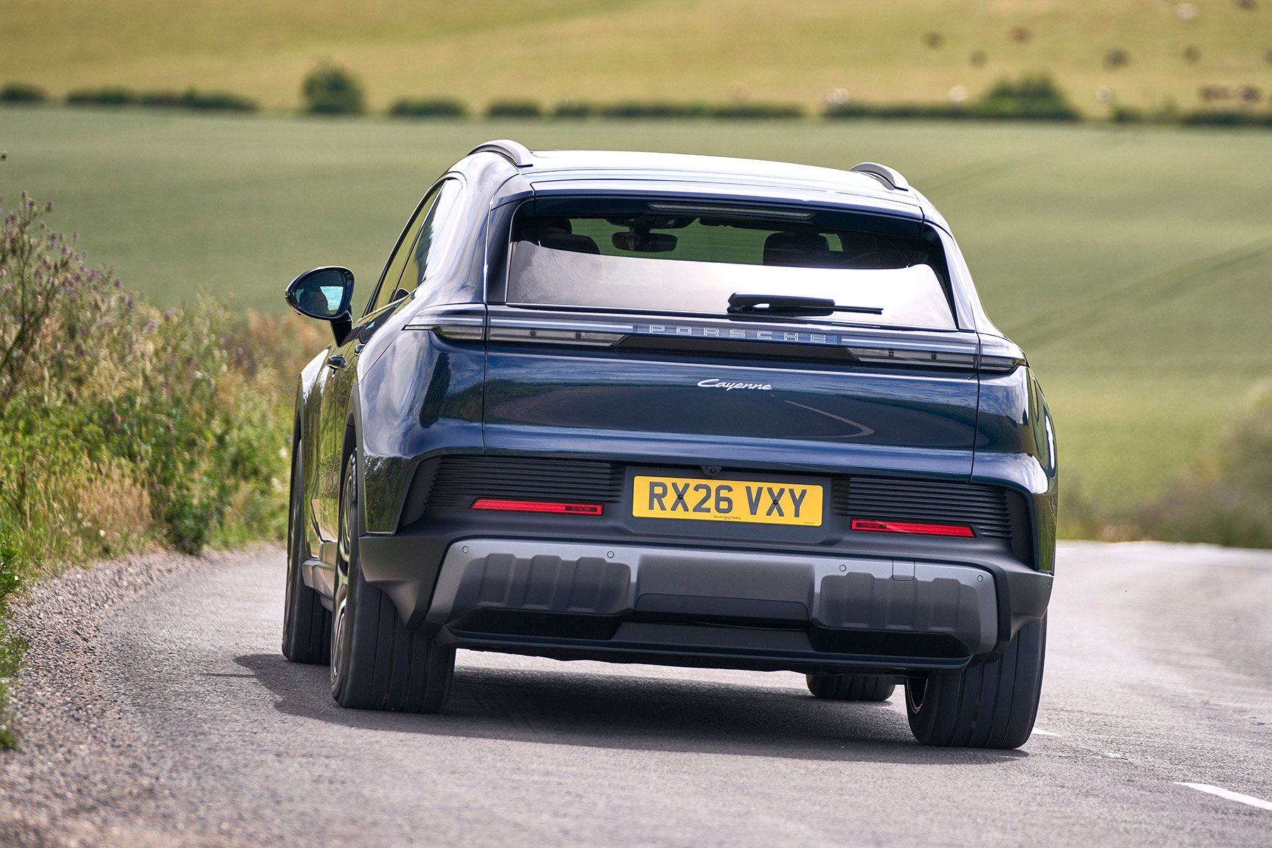 Porsche Cayenne Electric rear view | Expert Rating