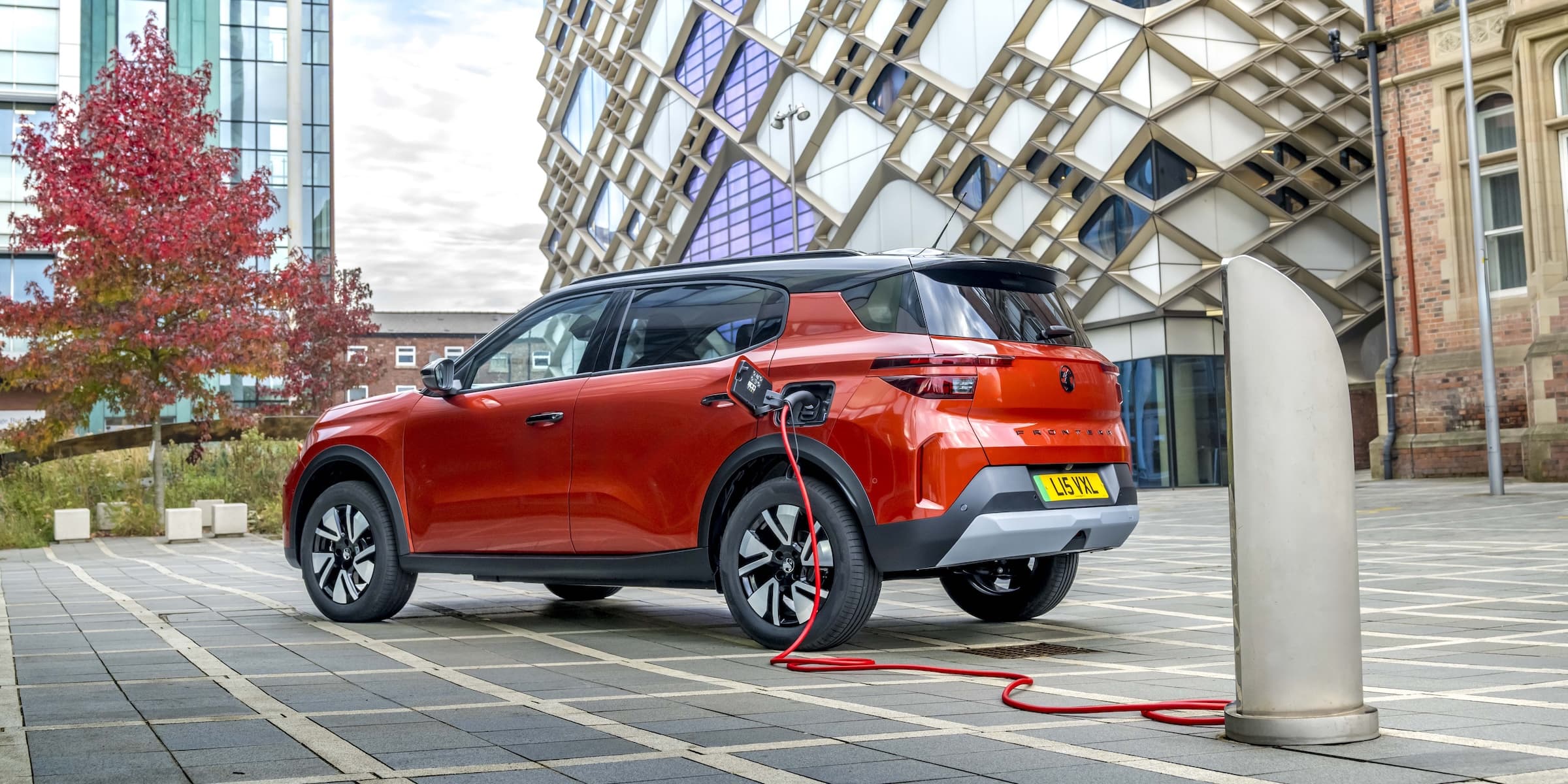 Vauxhall Frontera Electric – eligible for the UK government's Electric Car Grant