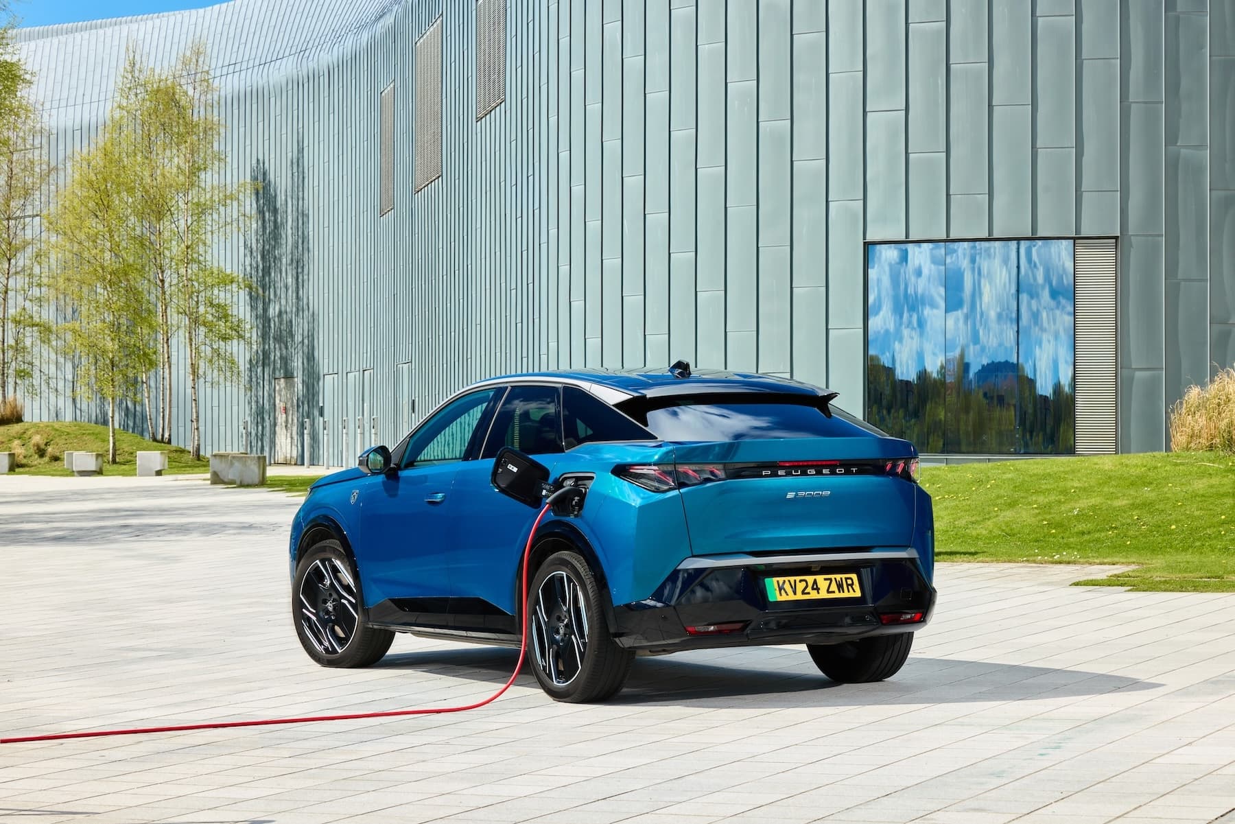 Peugeot E-3008 (2024 onwards) - rear, static