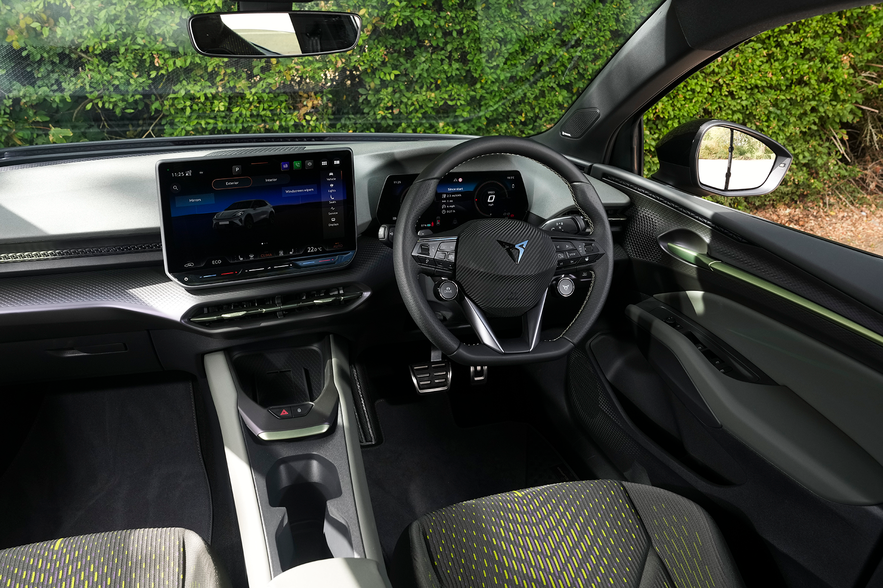 Cupra Raval front interior view | Expert Rating