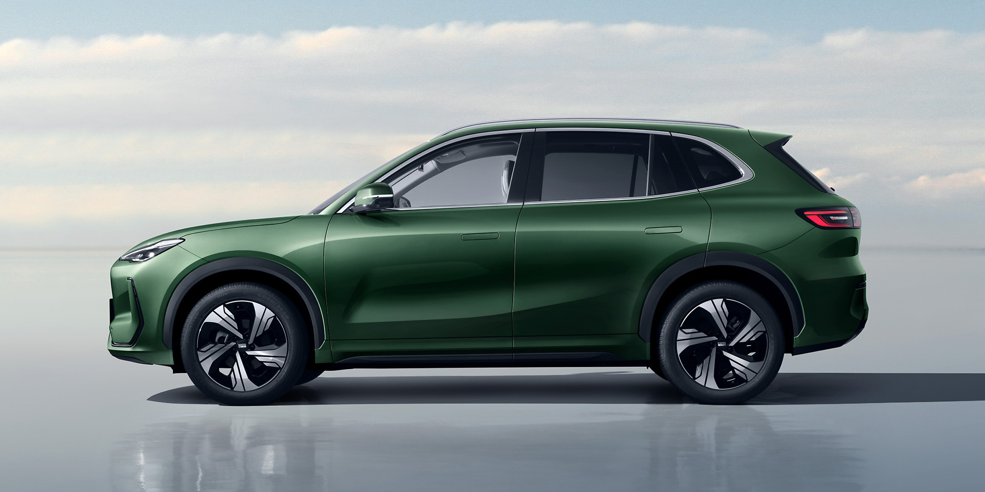 Geely EX5 Ultra Rainforest Green 1