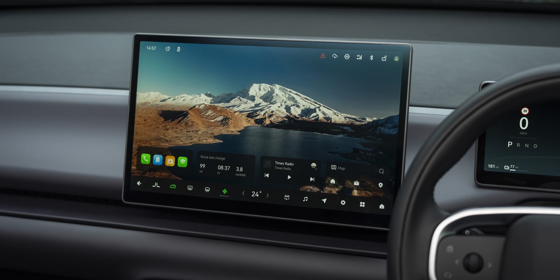Leapmotor C10 central touchscreen