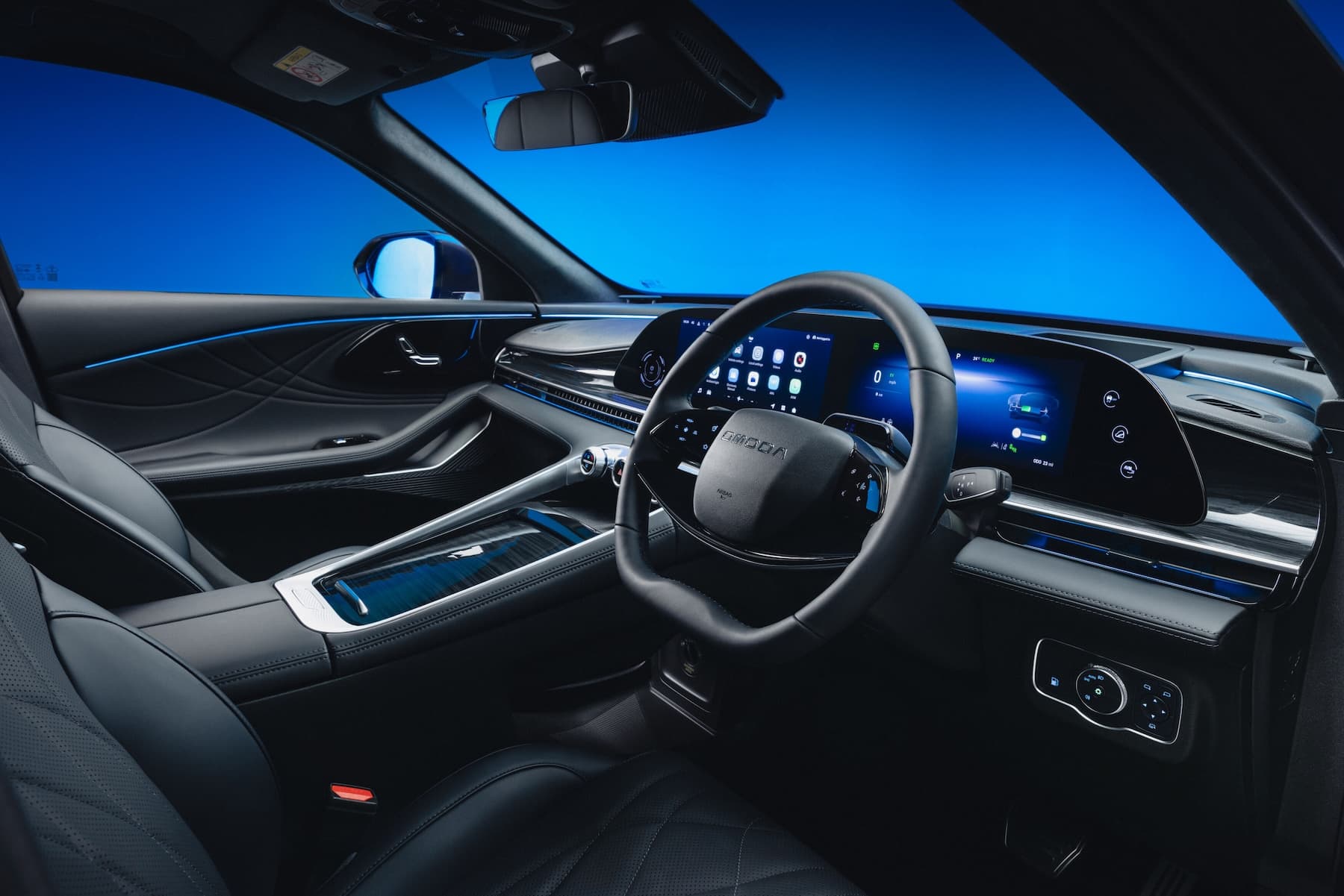 Omoda 9 Black Noble - dashboard