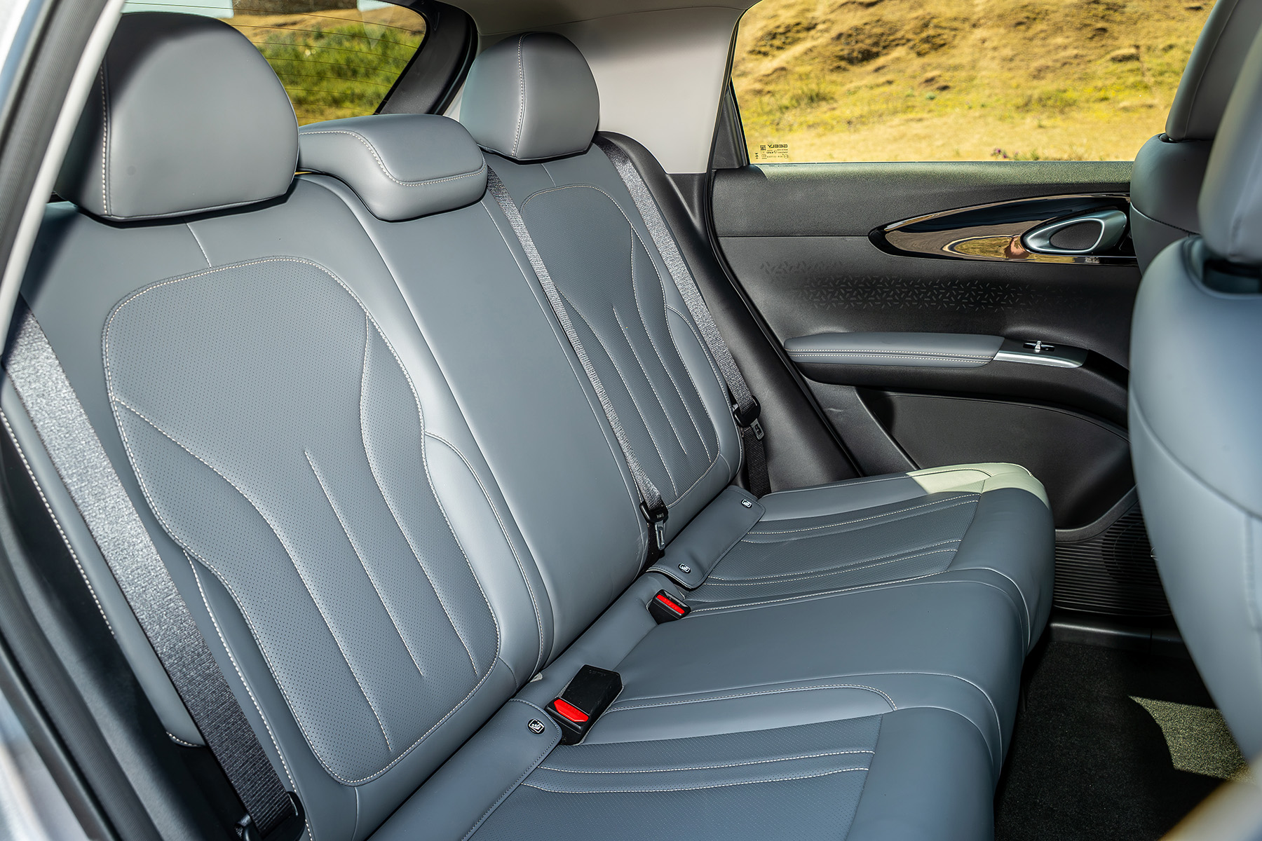 Geely EX2 rear interior view | Expert Rating