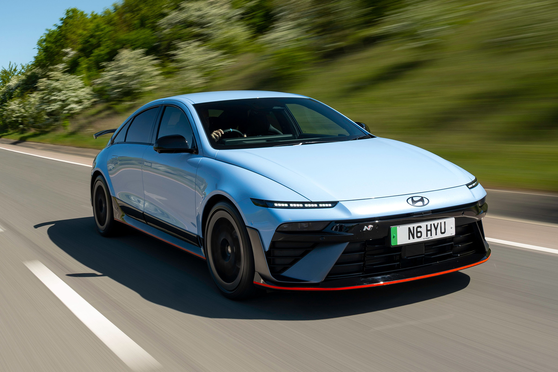 Hyundai Ioniq 6 N front view | Expert Rating