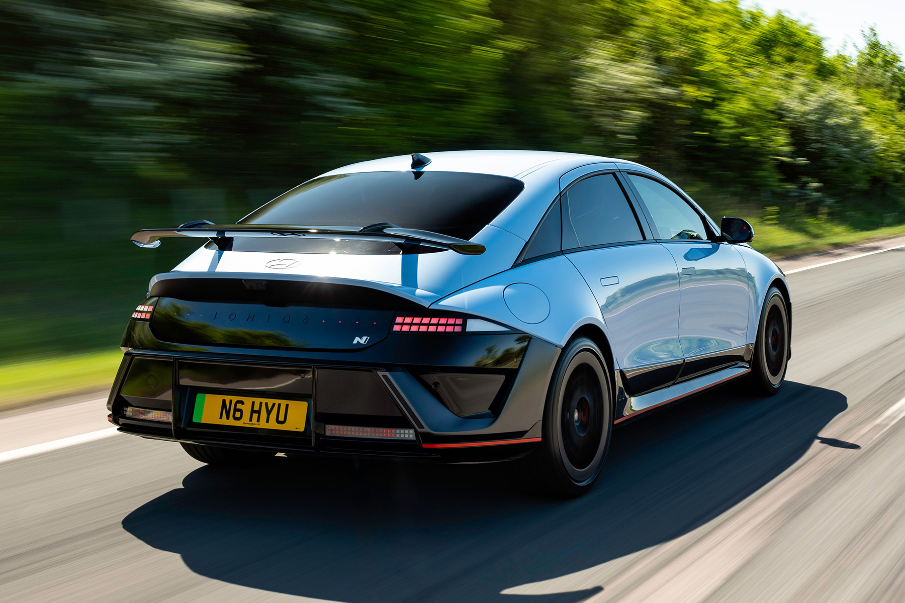 Hyundai Ioniq 6 N rear view | Expert Rating