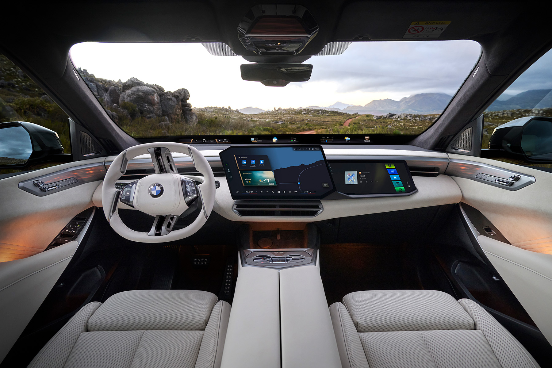 BMW iX5 interior view | Expert Rating