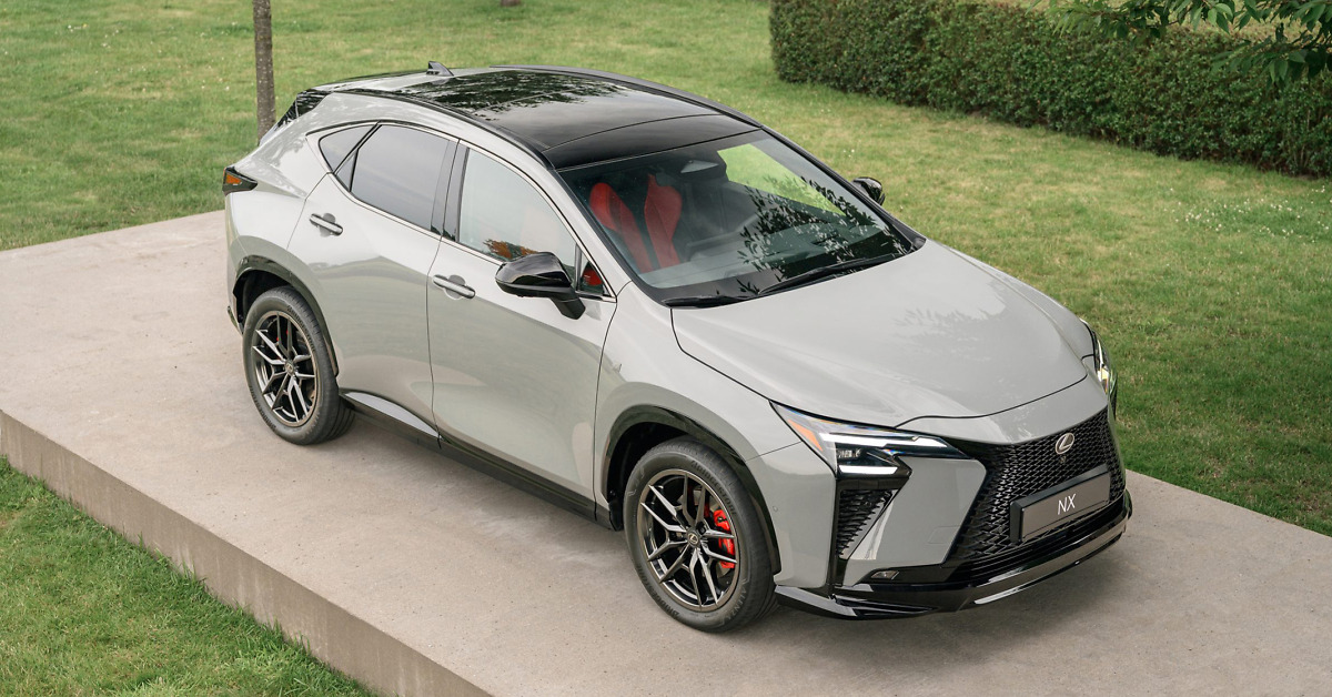 Lexus NX gets longer plug-in hybrid range and faster charging