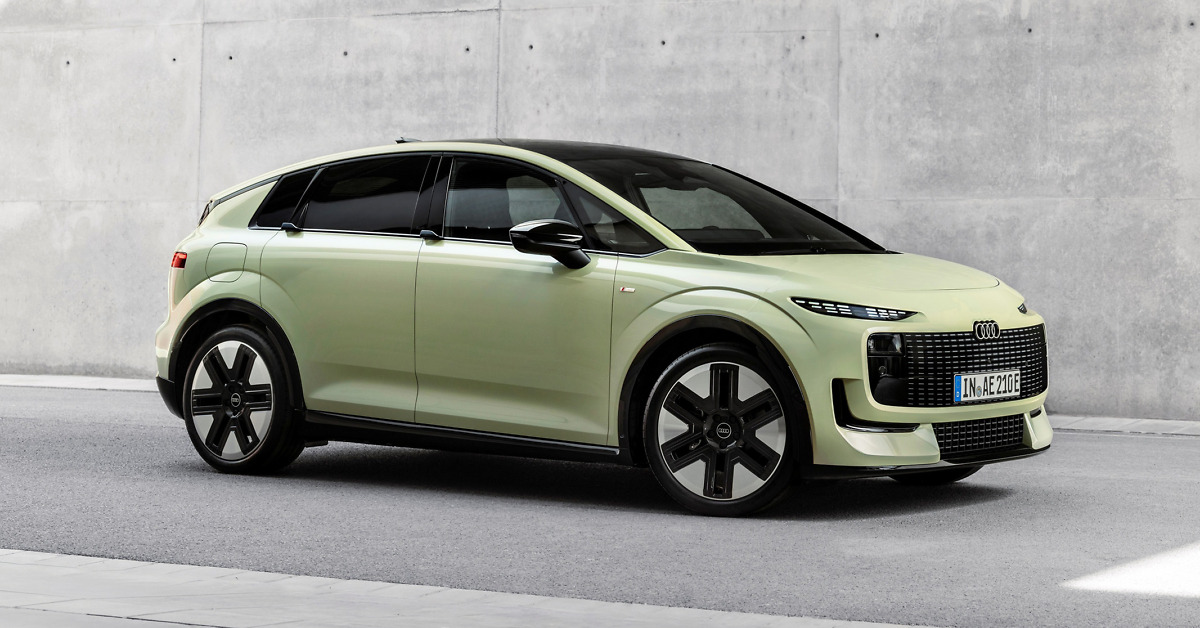 New electric Audi A2 e-tron unveiled