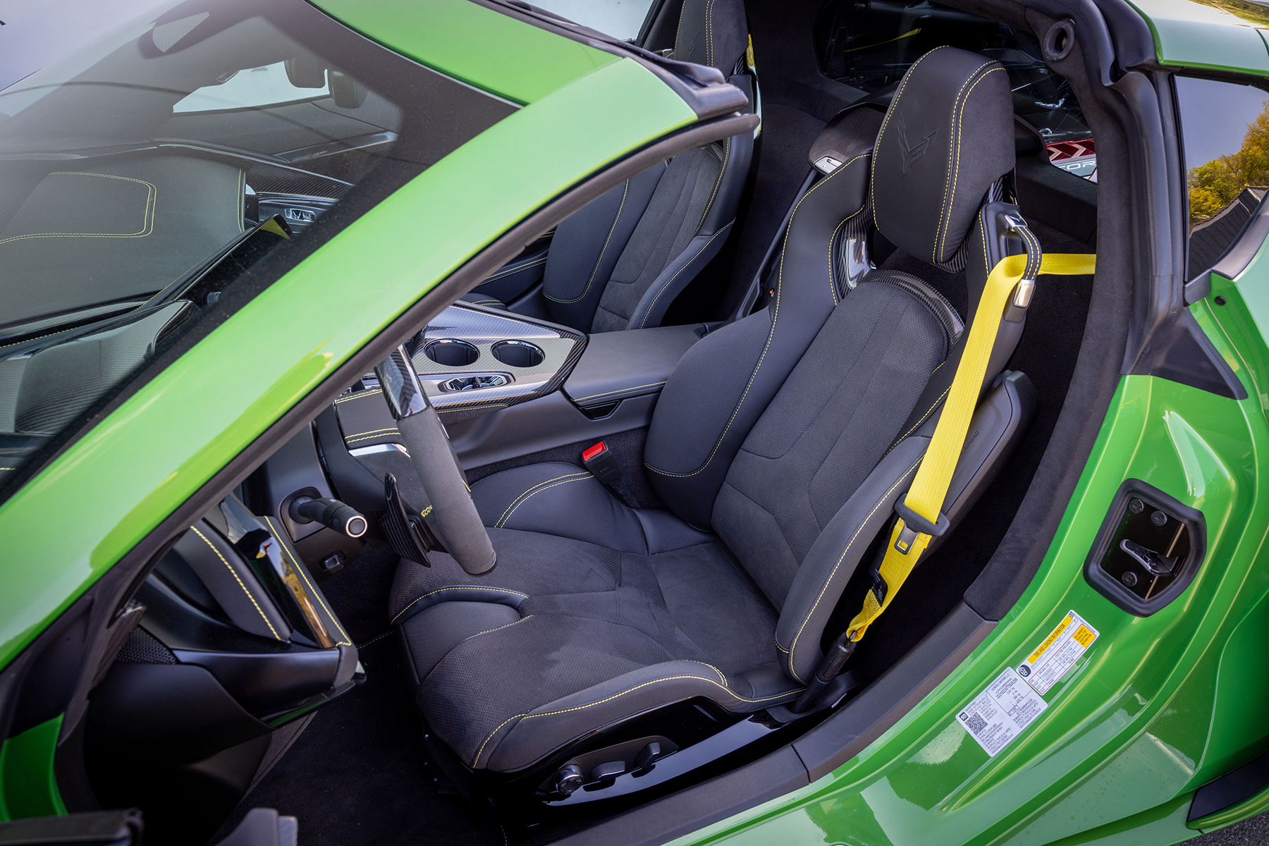 Chevrolet Corvette E-Ray rear interior | Expert Rating