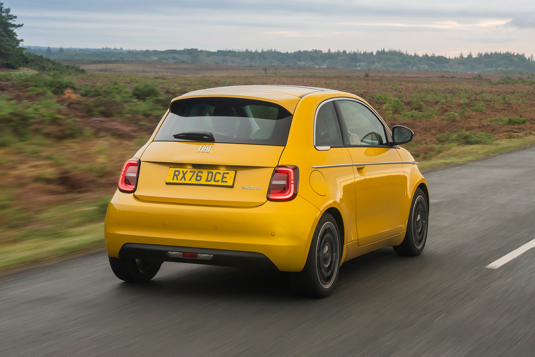 Fiat 500 Hybrid rear view | Expert Rating
