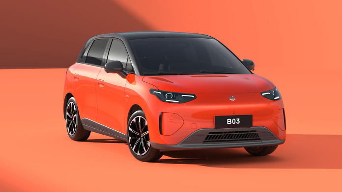 New Leapmotor B03 electric hatchback arriving in early 2027